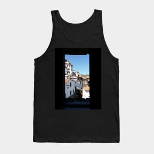 taxco guerrero the mine city in silver rocks ecopop photograph in lanscape Tank Top